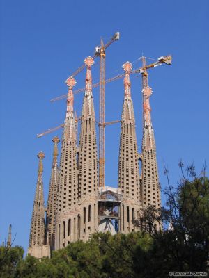 Clicca per immagine full size
 ============== 
Sagrada Familia, eterna incompiuta.
Keywords: barcellona